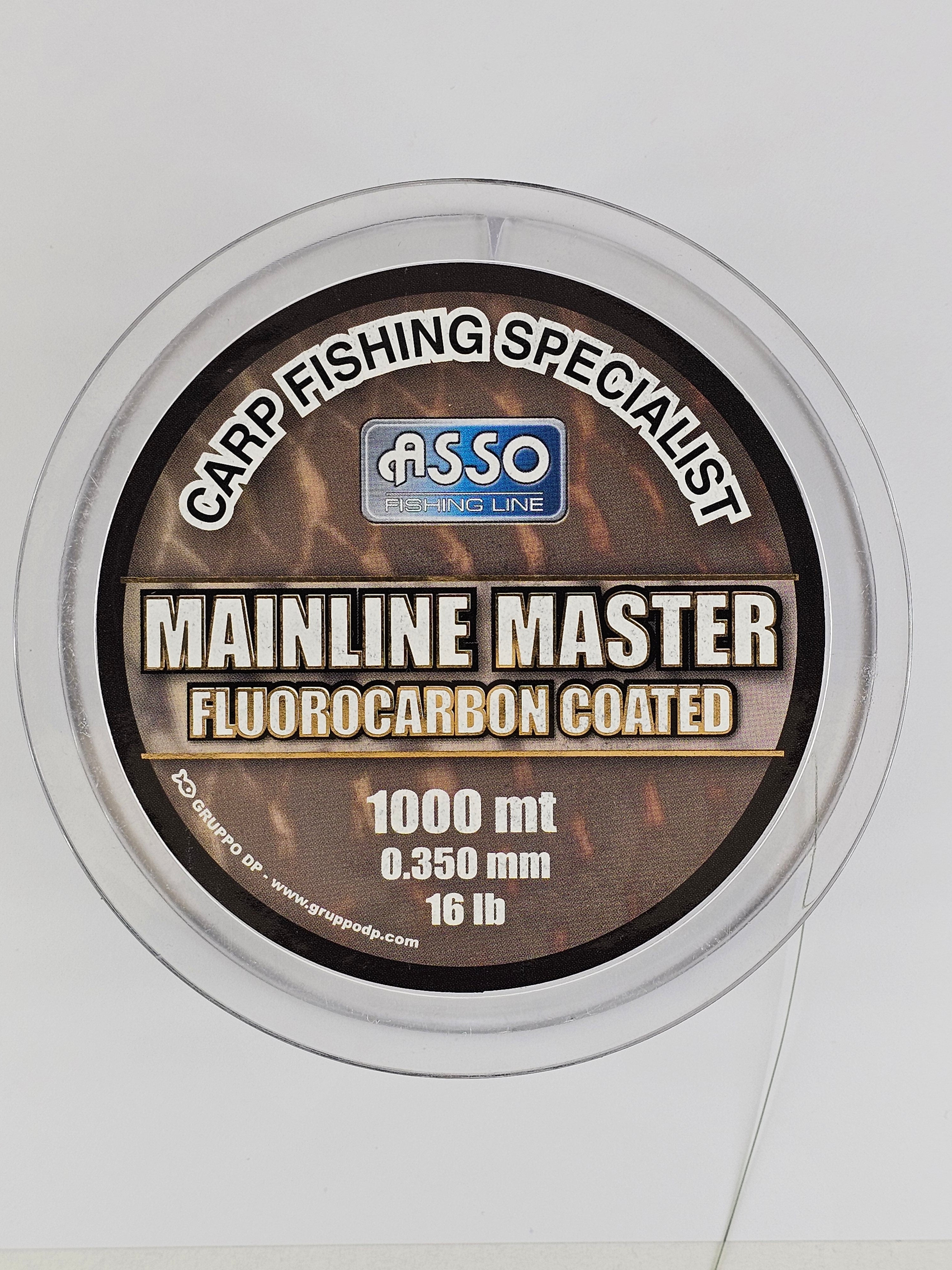 Fir fluorocarbon asso, mainline master fluocarbon coated, dark green, 1000 m
