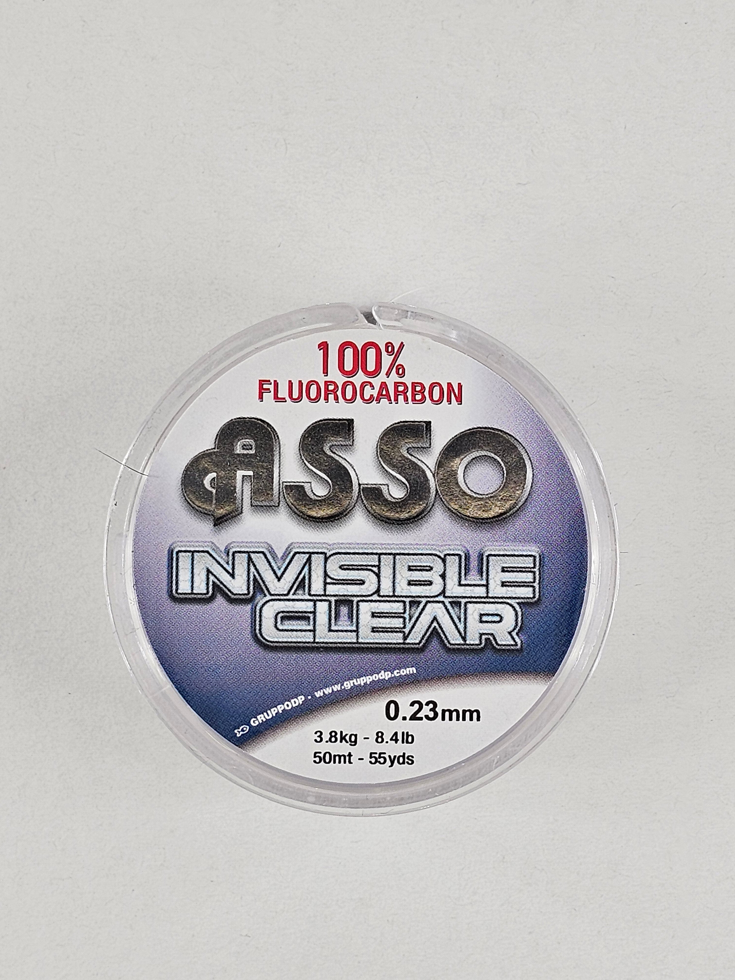 Fir fluorocarbon asso, 100% fluorocarbon invisible clear, 50 m - MAGAZINUL TAU DE PESCUIT
