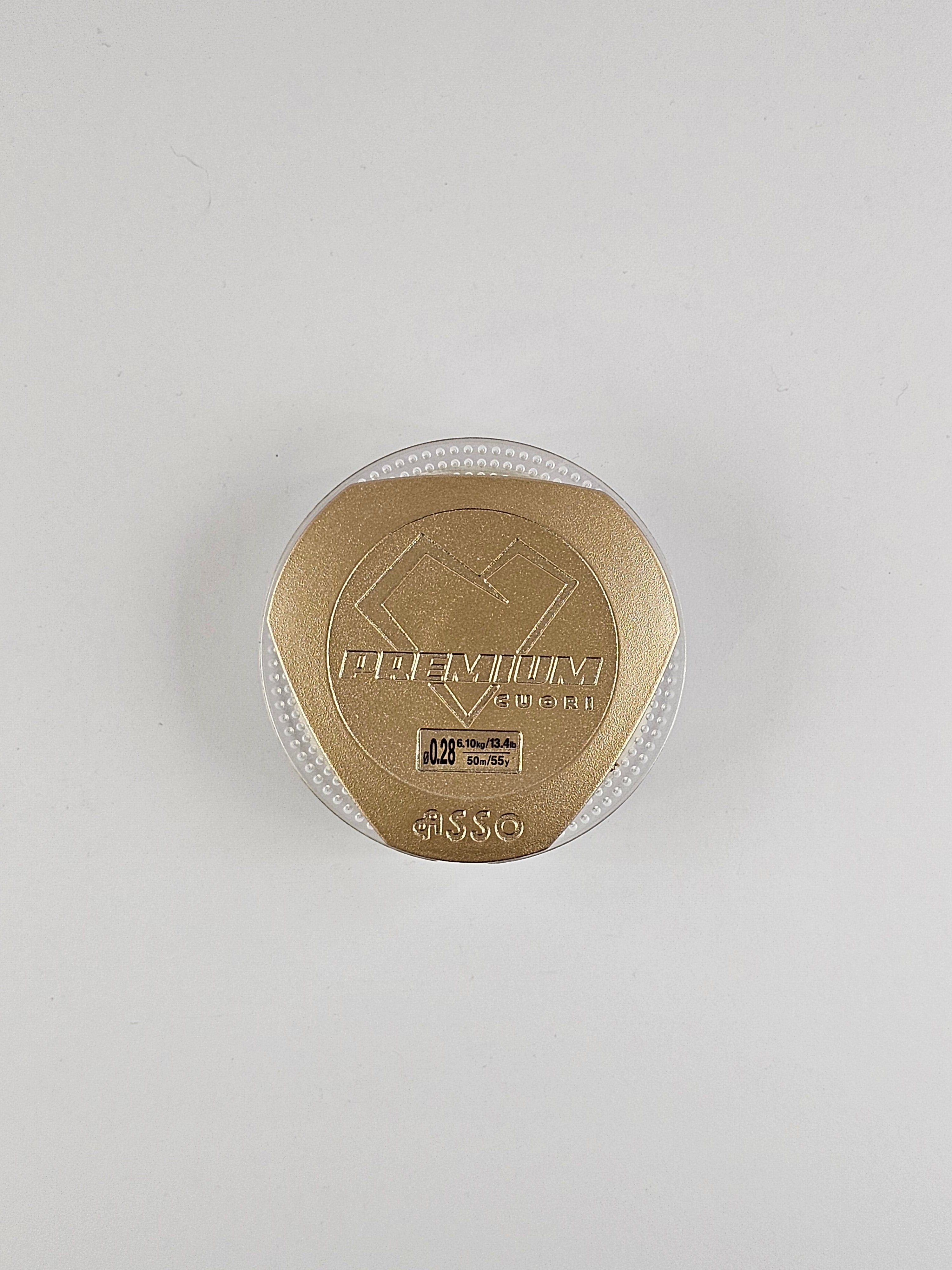 Fir fluorocarbon asso, premium cuori 100% fluorocarbon, 50 m