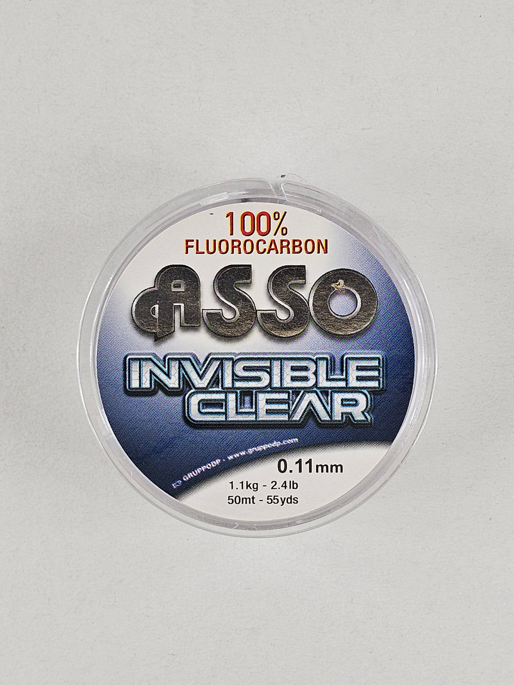 Fir fluorocarbon asso, 100% fluorocarbon invisible clear, 50 m - MAGAZINUL TAU DE PESCUIT
