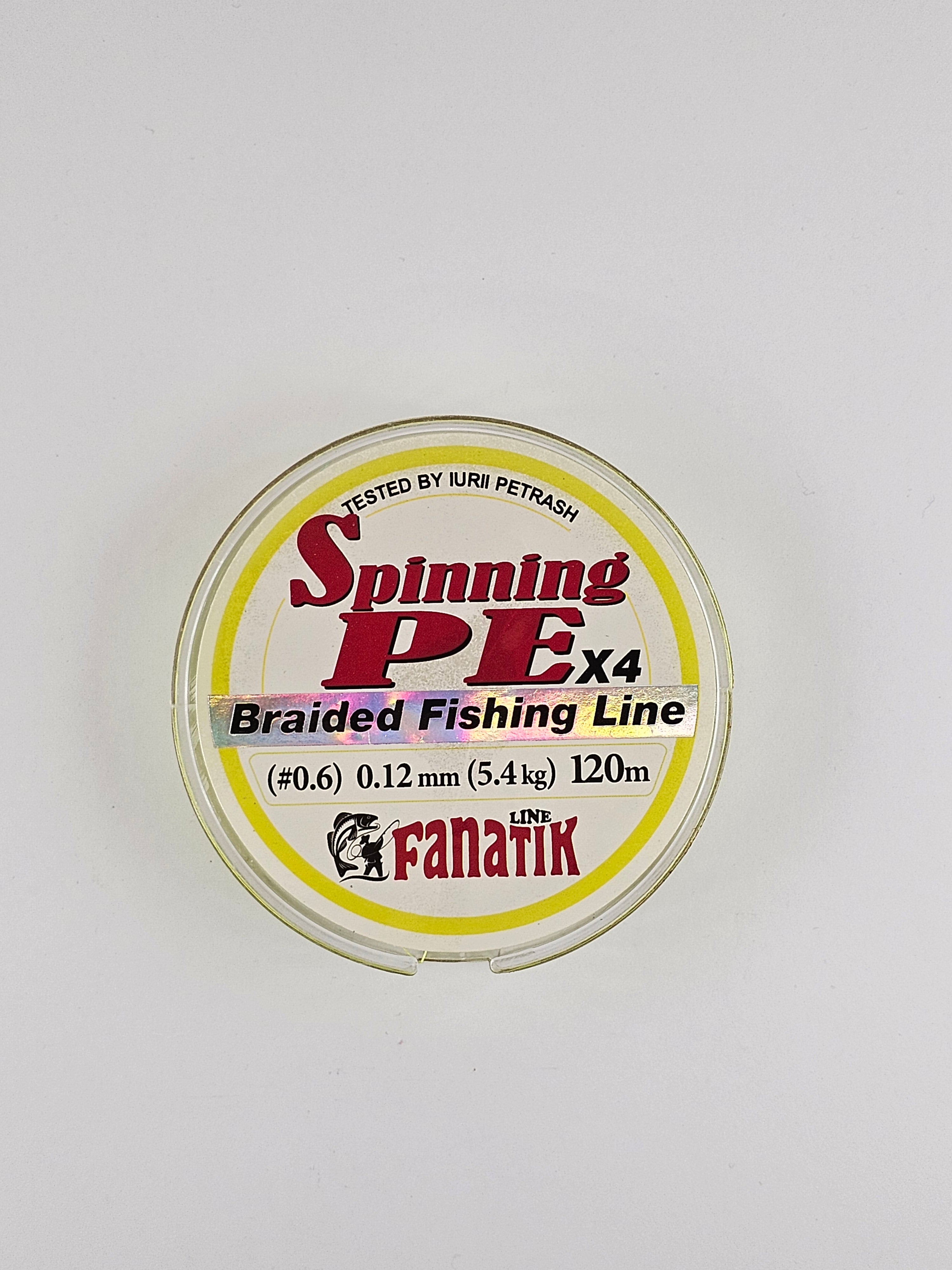 Fir textil fanatik spinning pe x4, 120 m