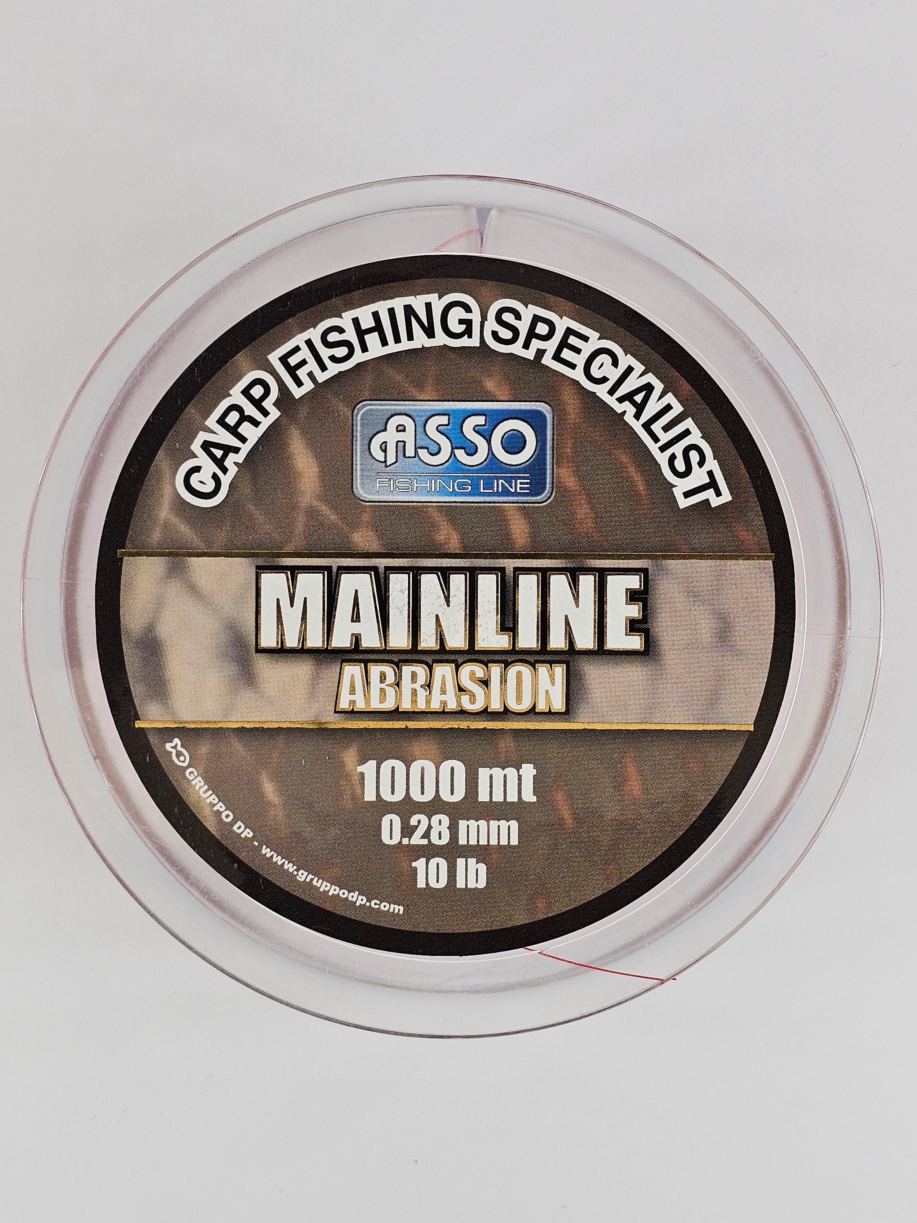Fir monofilament asso, mainline abrasion, red, 1000 m