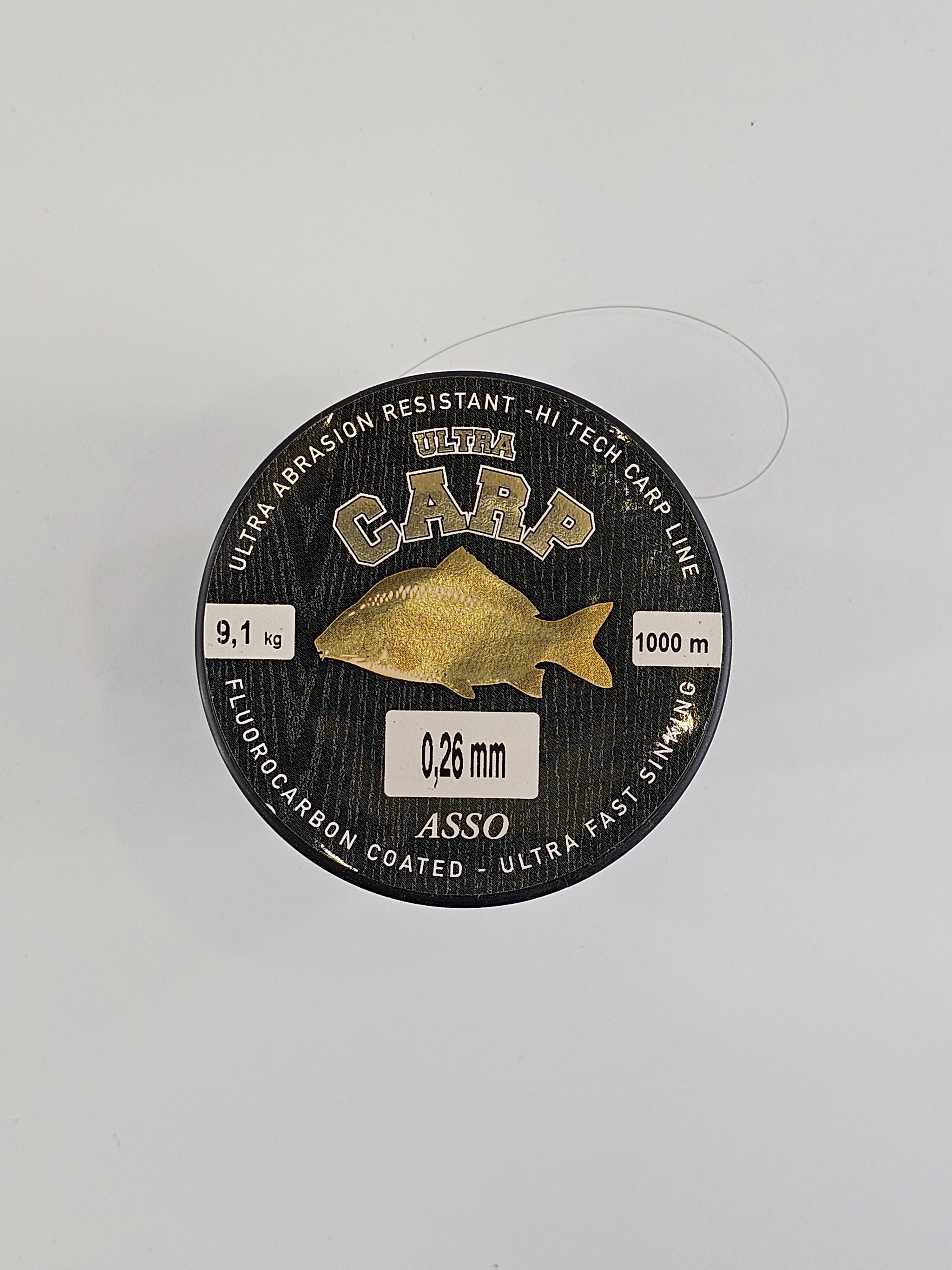 Fir monofilament asso, ultra carp, 1000 m