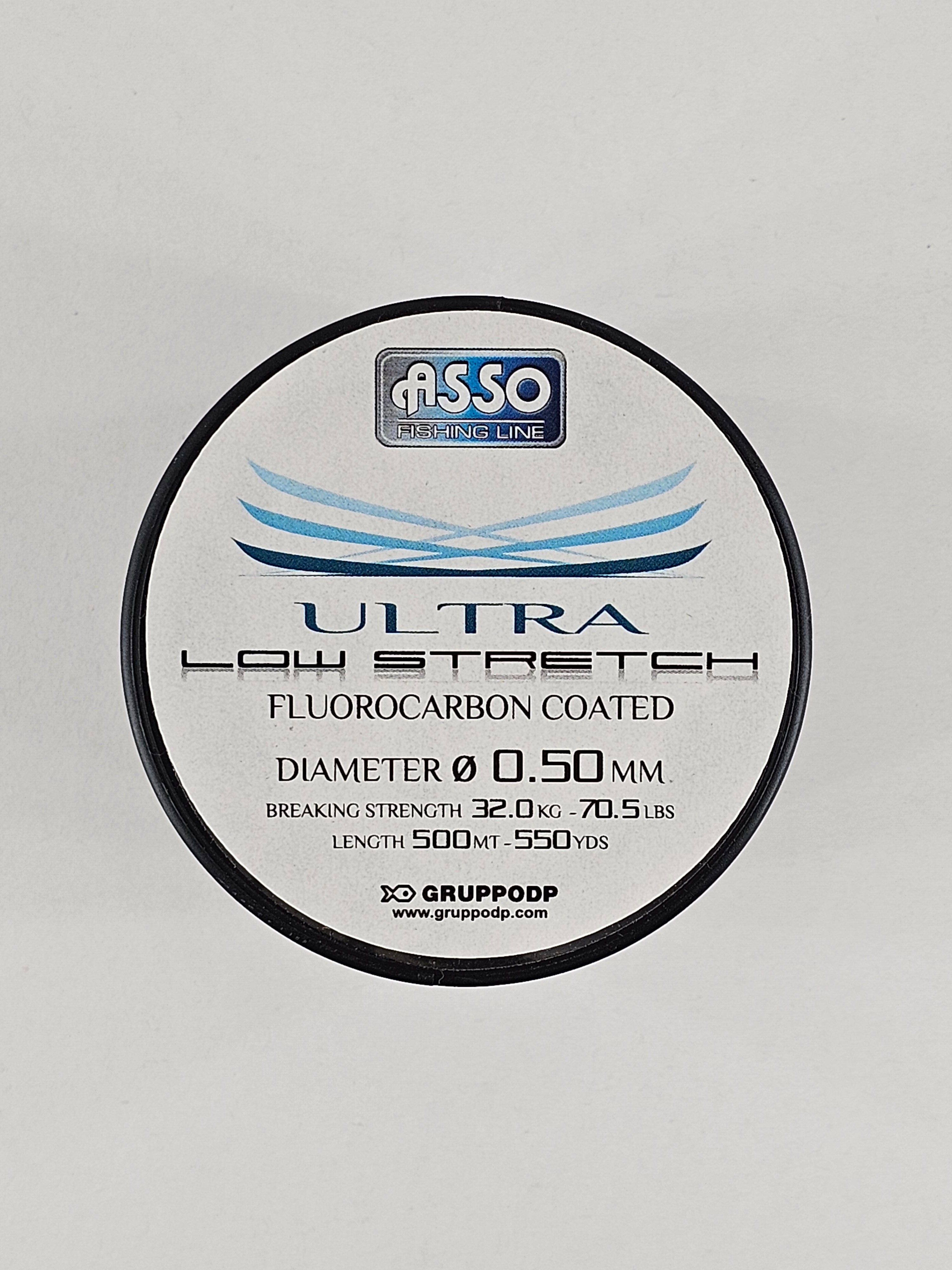Fir fluorocarbon asso, ultra low stretch fluorocarbon coated, 500 m - MAGAZINUL TAU DE PESCUIT