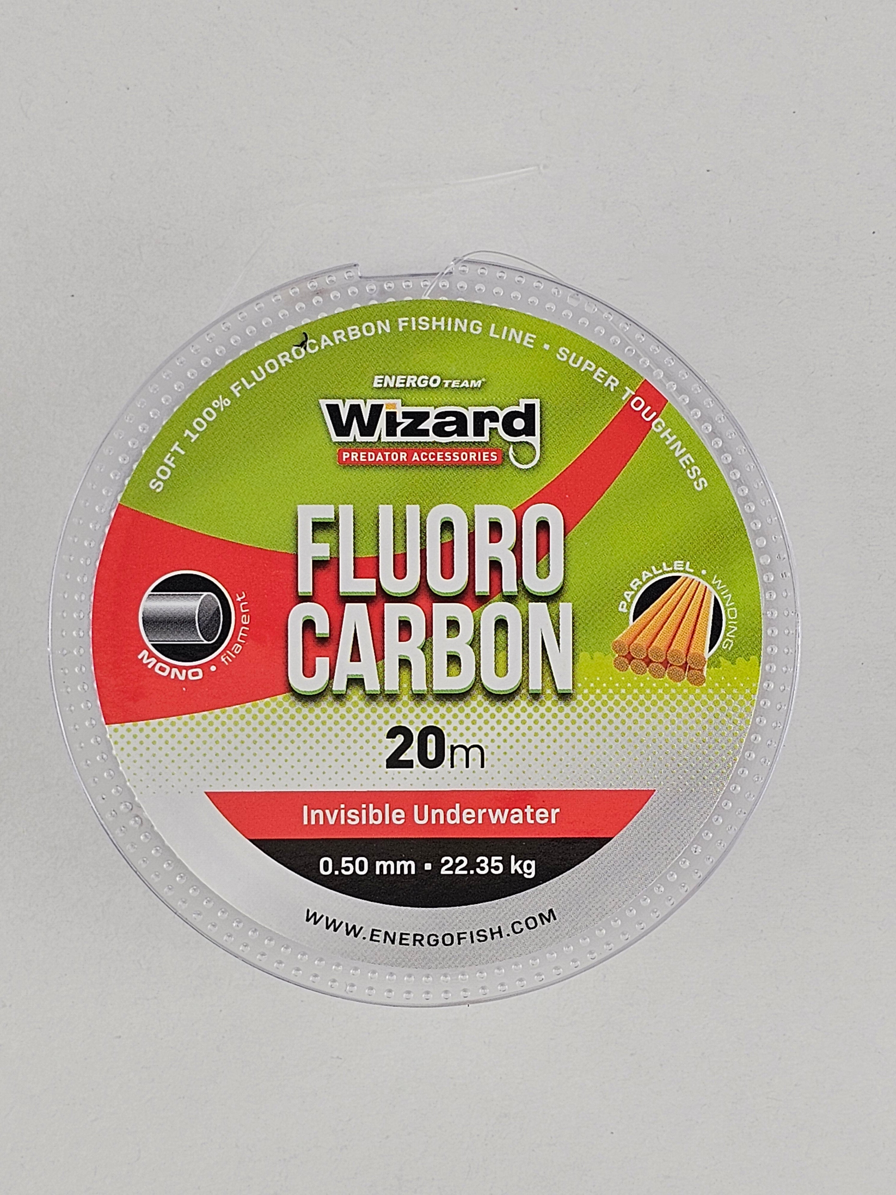 Fir fluorocarbon wizard invisible underwater, 20 m - MAGAZINUL TAU DE PESCUIT