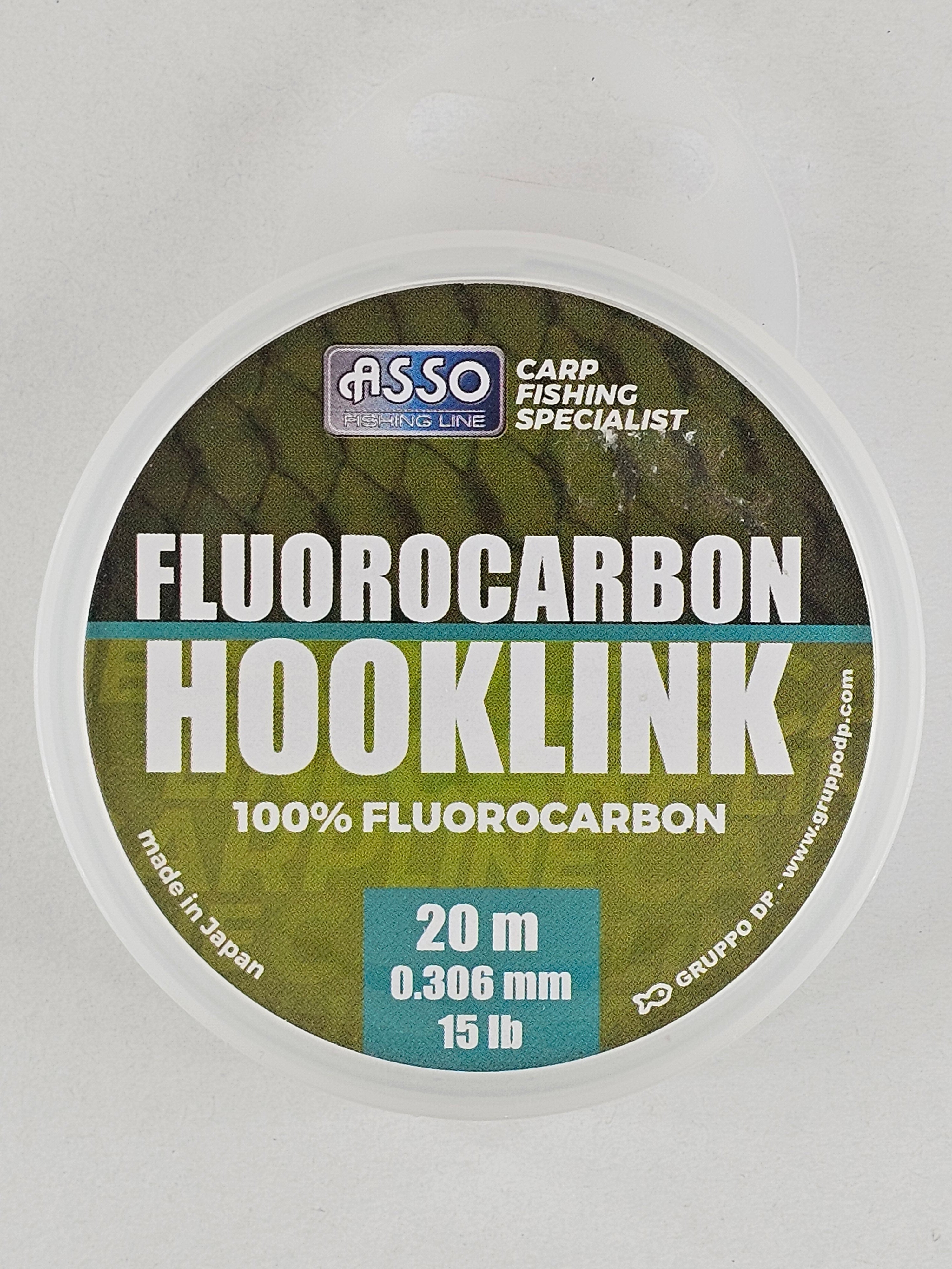 Fir fluorocarbon asso, hooklink 100% fluorocarbon, 20 m - MAGAZINUL TAU DE PESCUIT