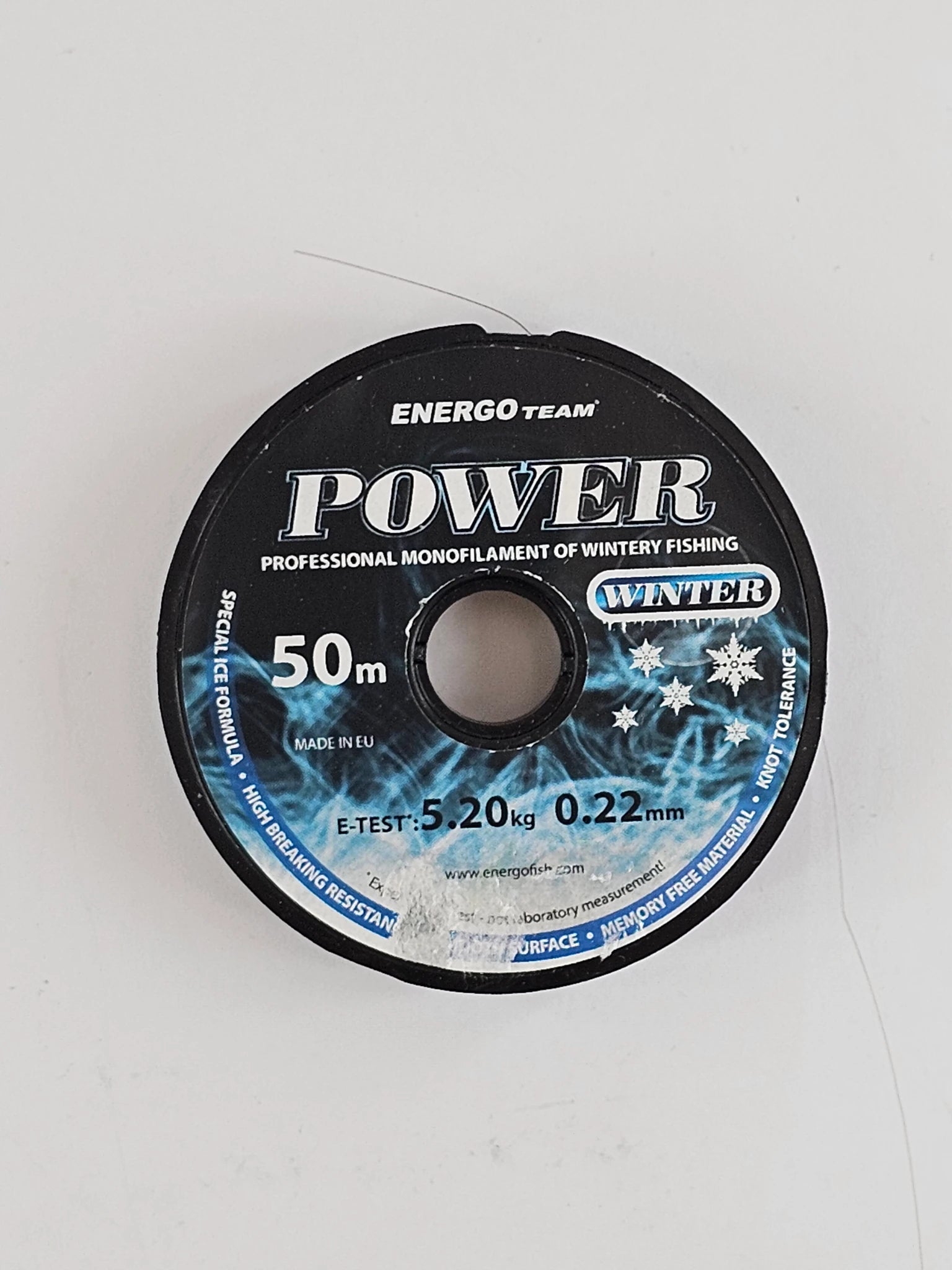 Fir monofilament ENERGO TEAM power winter, 50 m