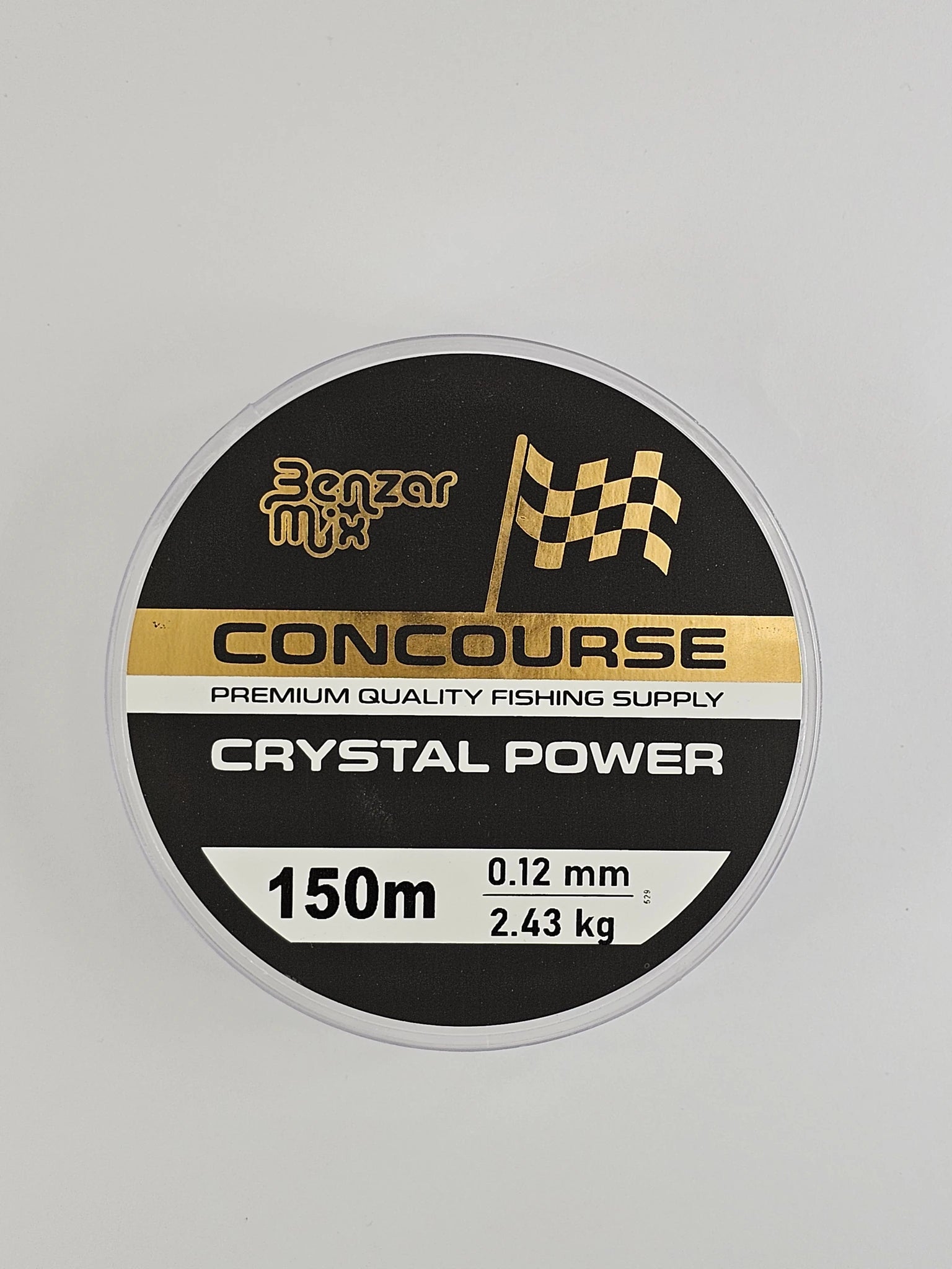 Fir monofilament BENZAR MIX, concourse crystal power, 150 m