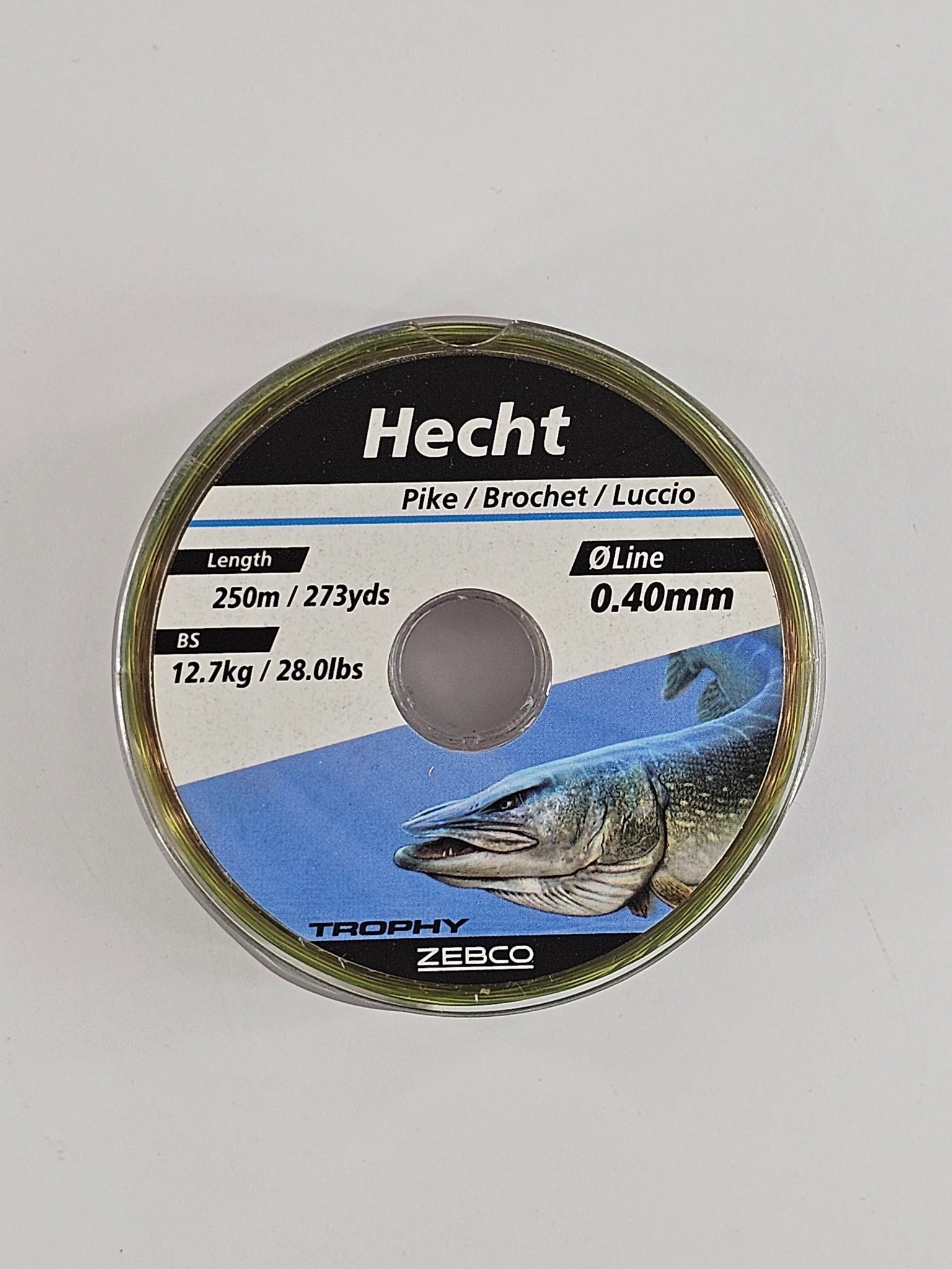 Fir monofilament ZEBCO pike, 300 m