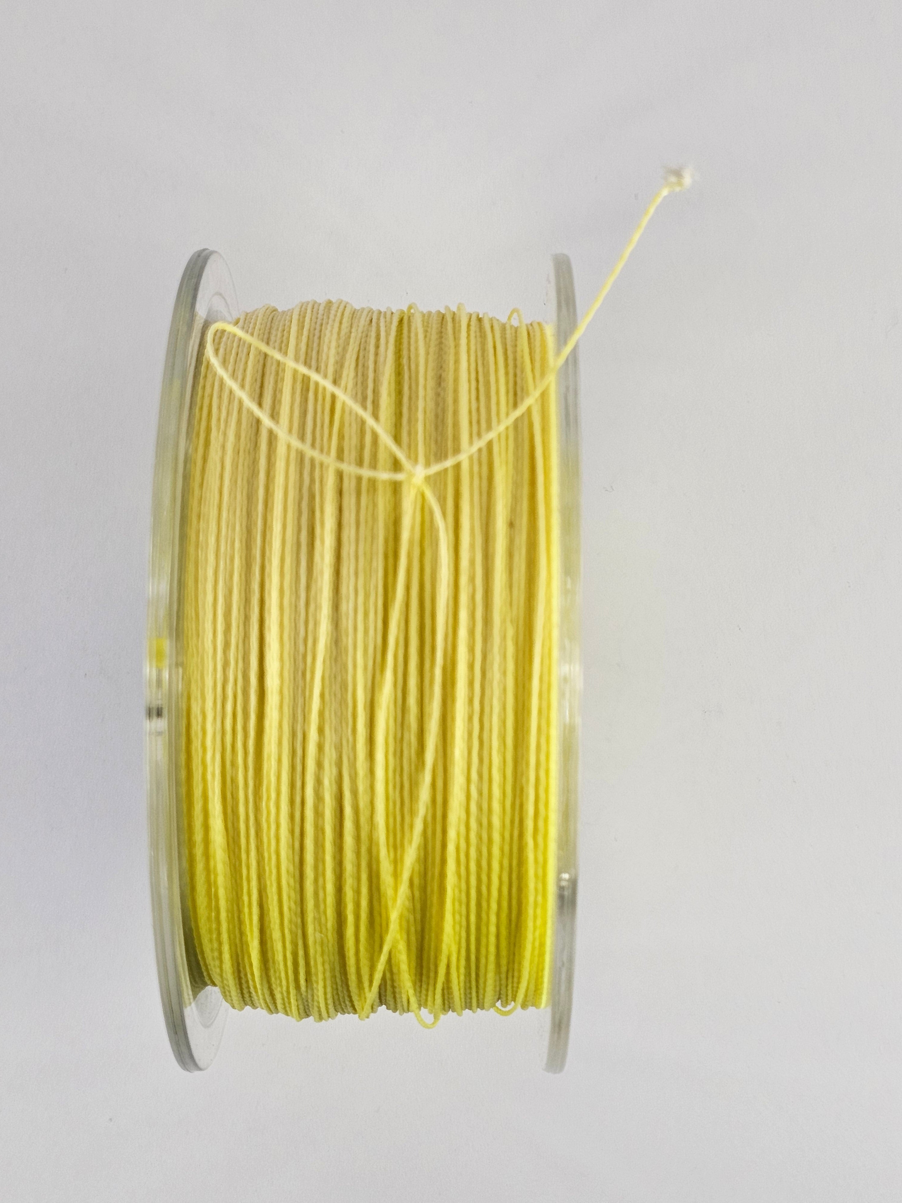 Fir textil black cat zeus line, yellow, 400 m