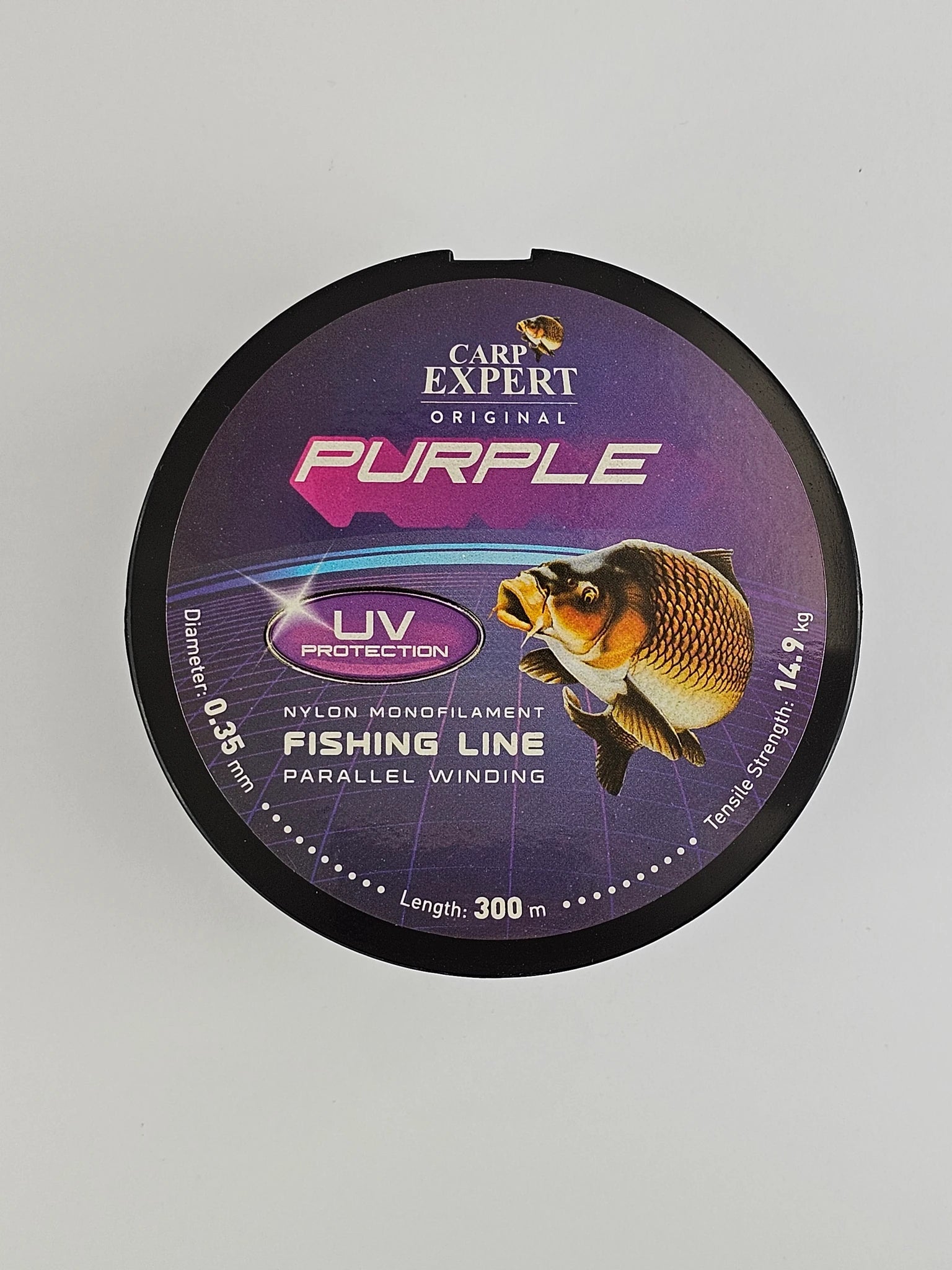 Fir monofilament CARP EXPERT uv protection purple, 300 m
