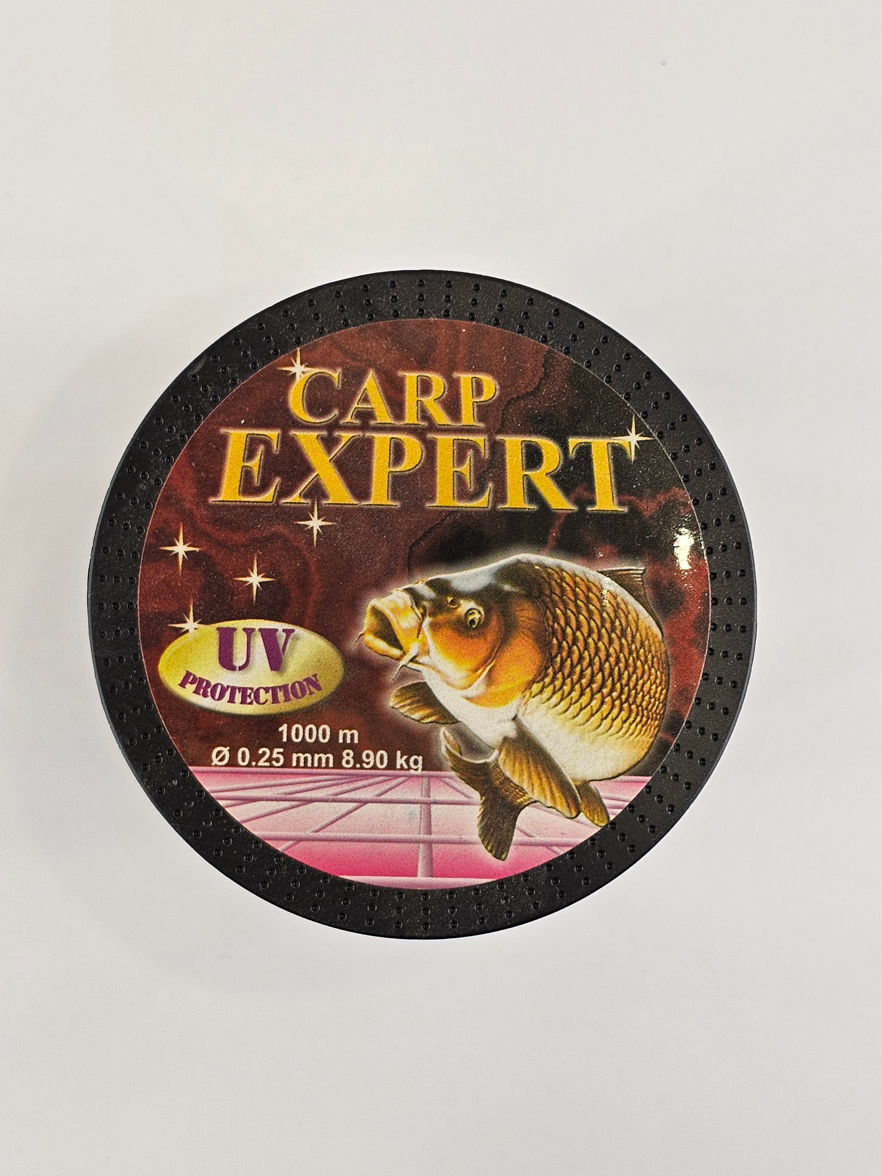 Fir monofilament carp expert, brown uv protection, 1000 m
