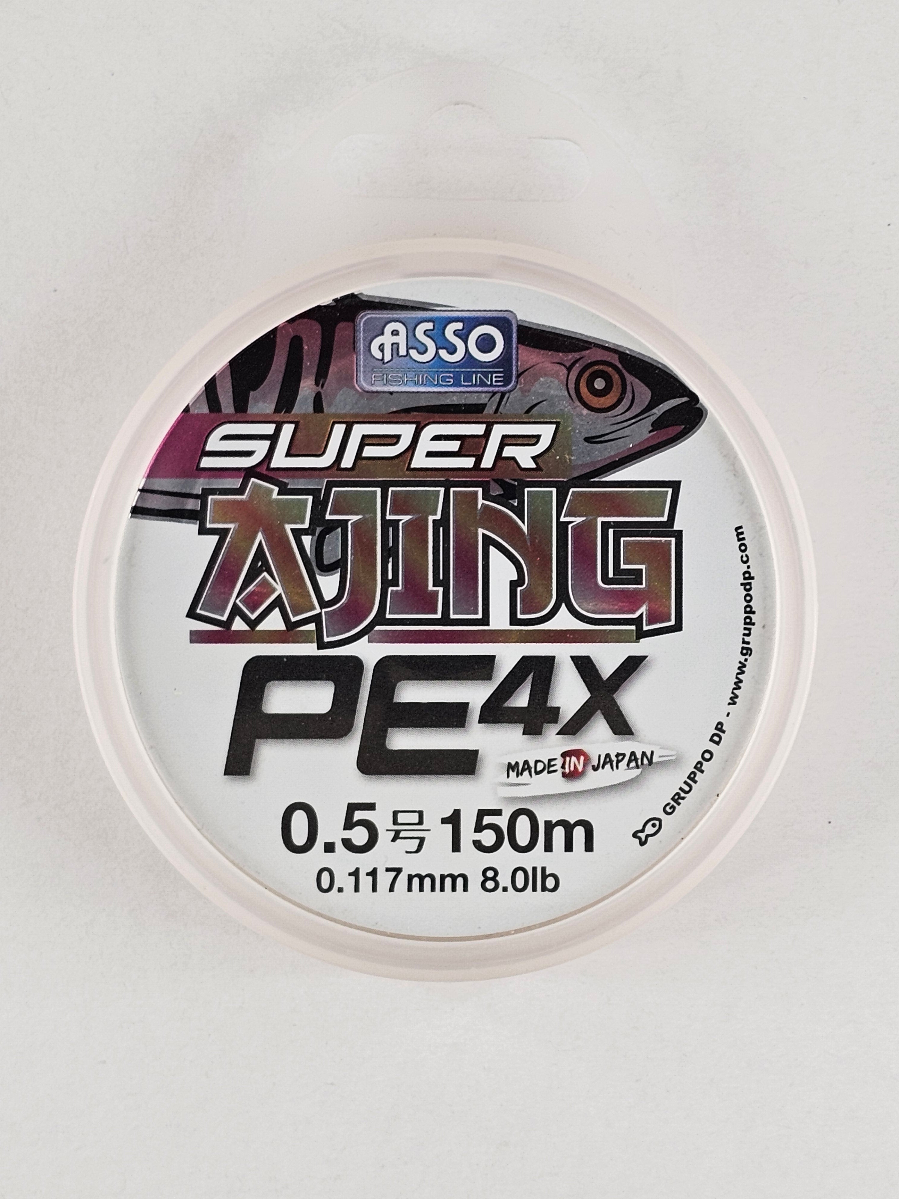 Fir textil asso, super ajing pe x4 - MAGAZINUL TAU DE PESCUIT