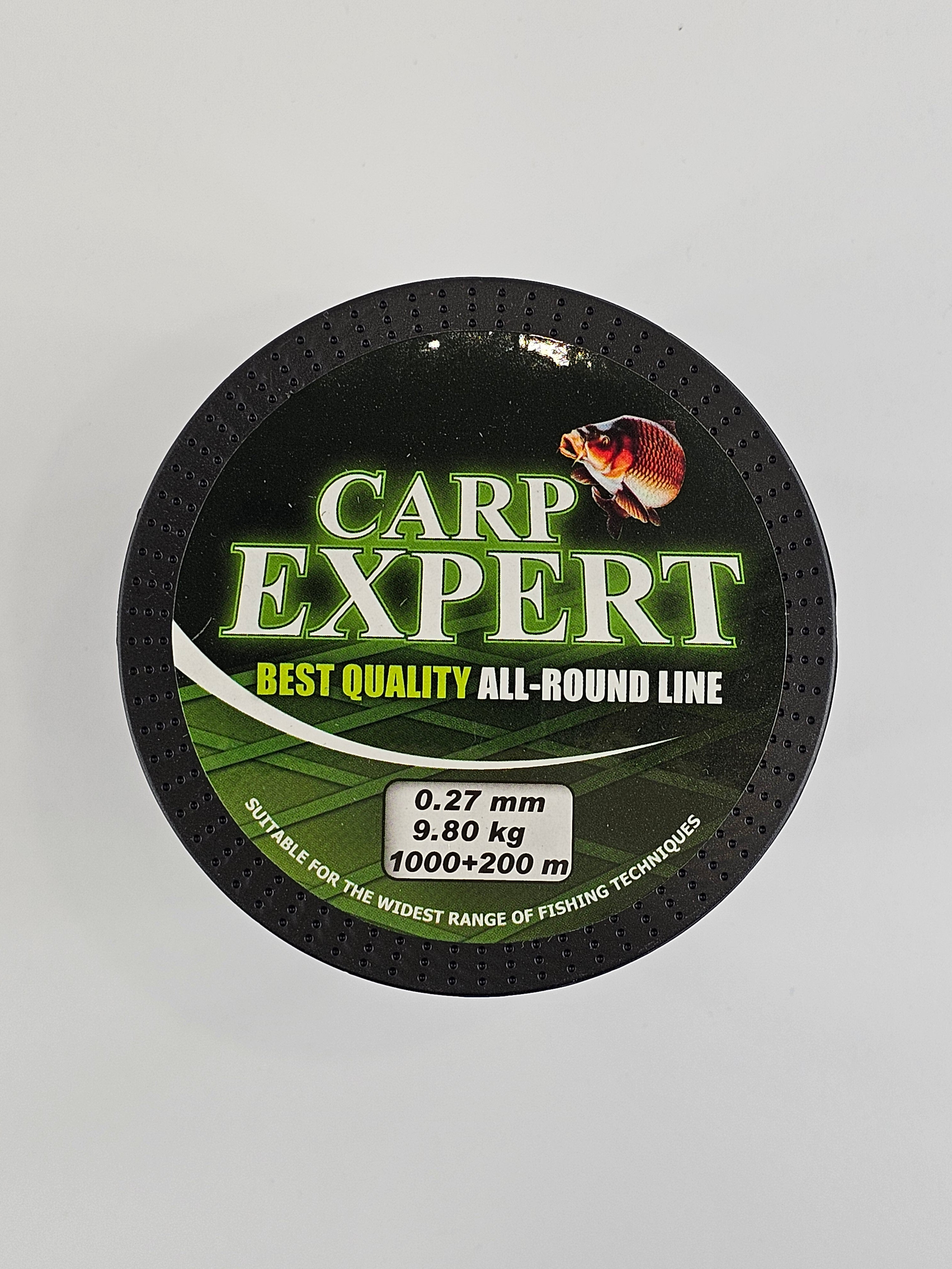 Fir monofilament carp expert, dark green, 1200 m