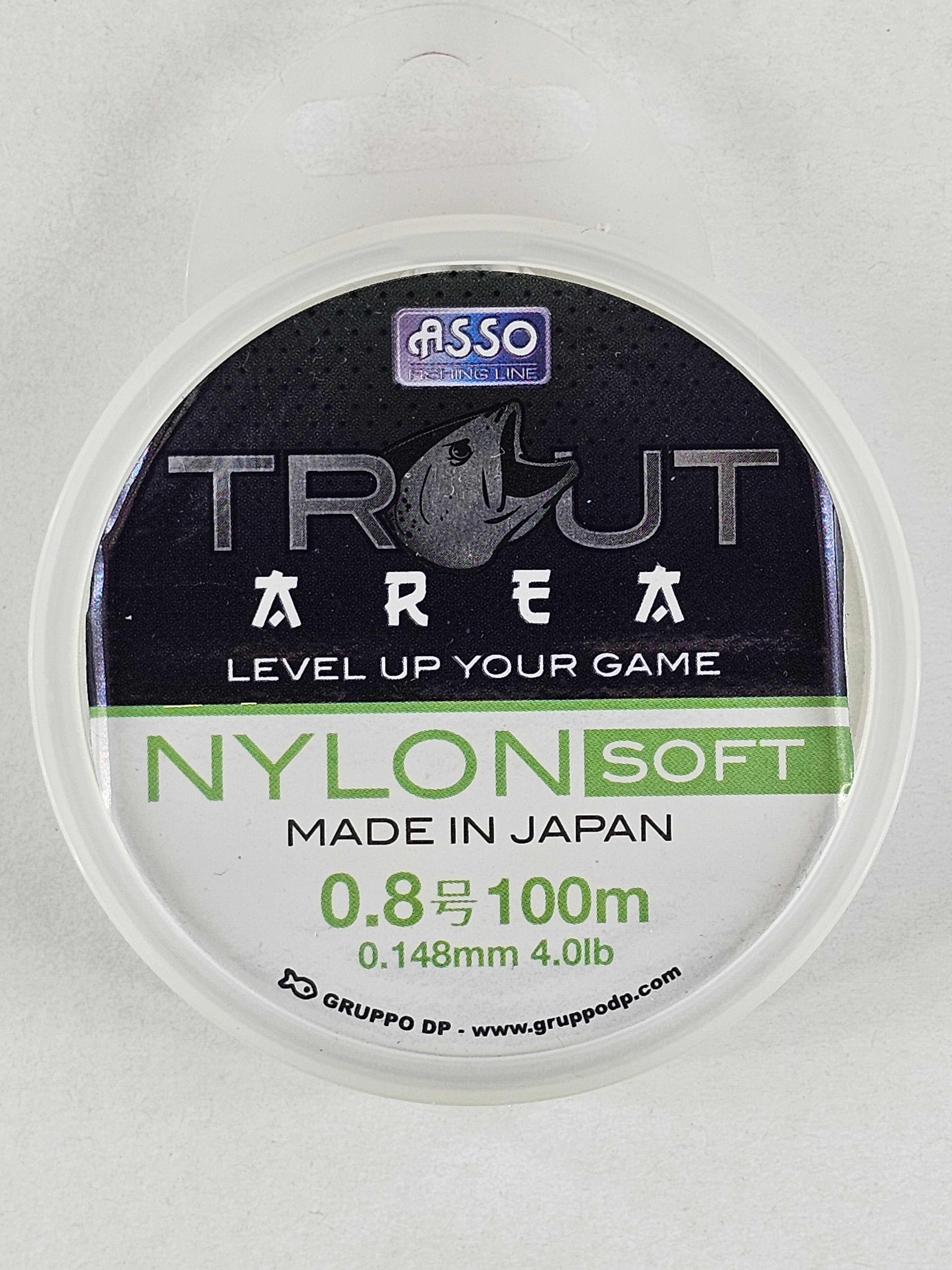 Fir monofilament asso, trout area nylon soft, 100 m - MAGAZINUL TAU DE PESCUIT