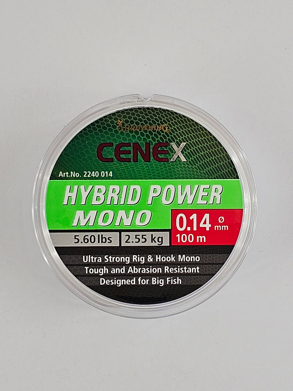 Fir monofilament BROWNING cenex hybrid power mono, 100 m