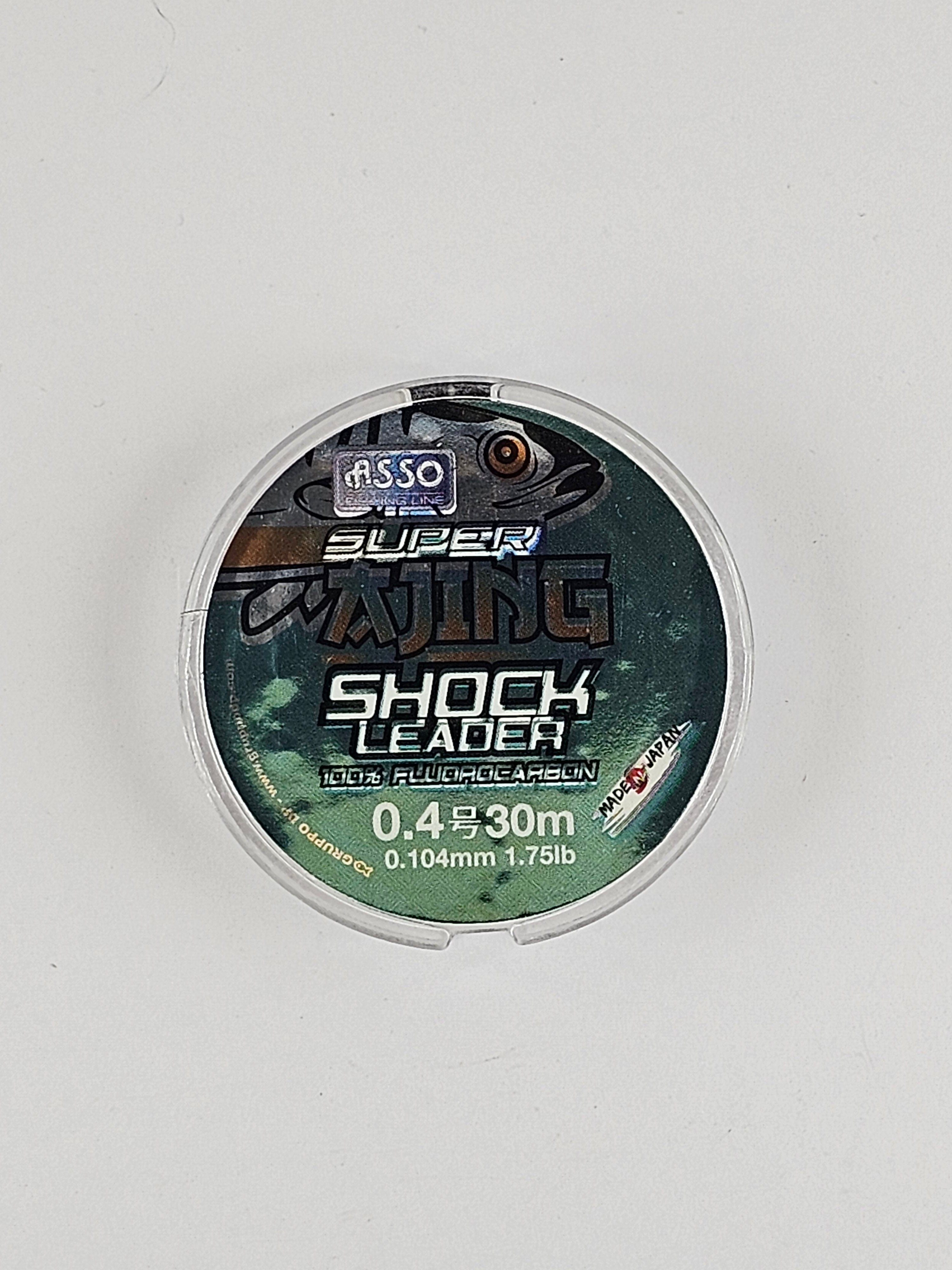 Fir fluorocarbon asso super ajing shock leader 100% fluorocarbon, 30 m