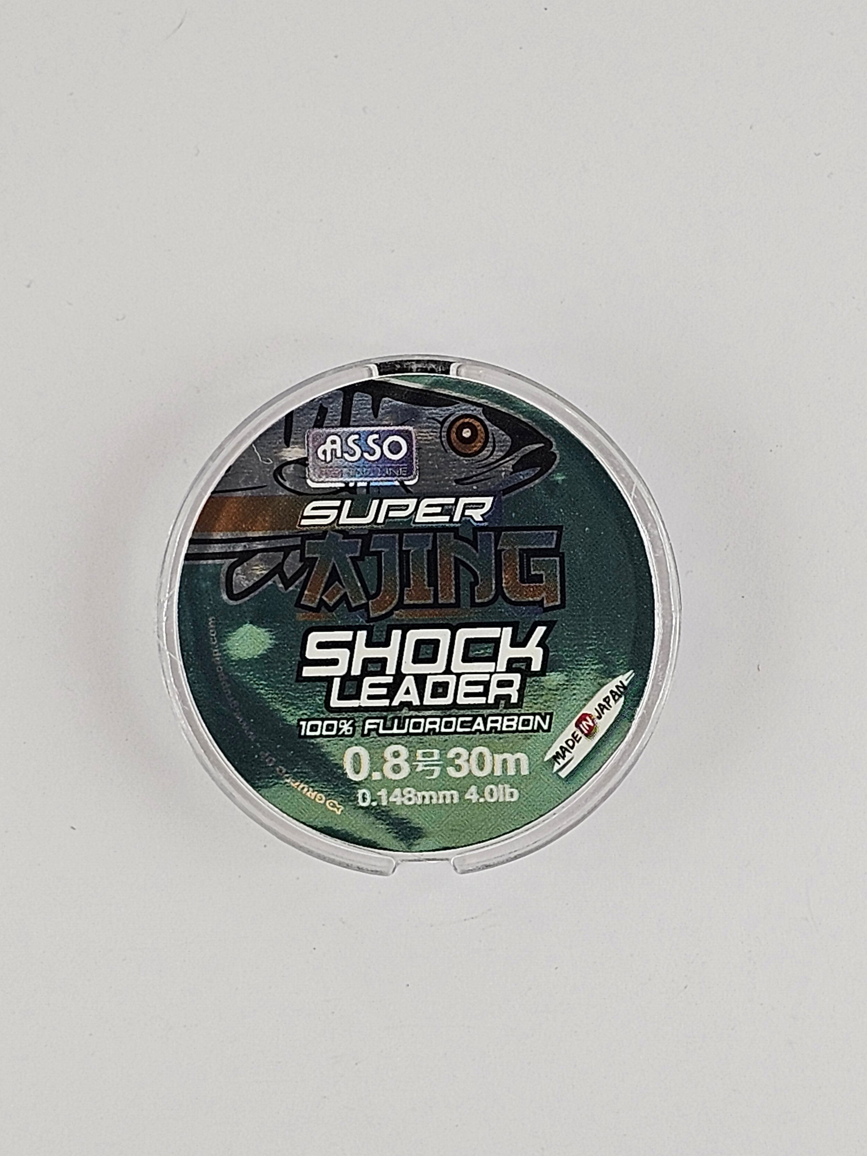 Fir fluorocarbon asso super ajing shock leader 100% fluorocarbon, 30 m