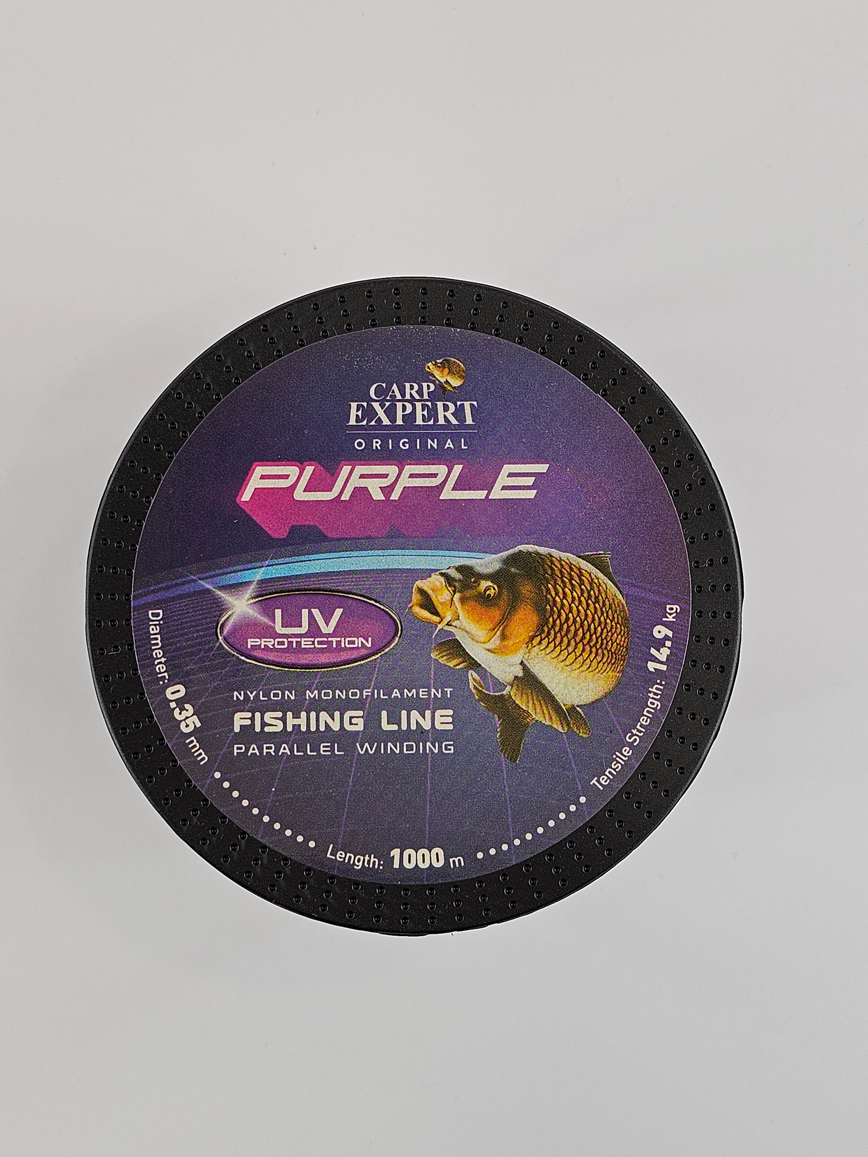 Fir monofilament carp expert, purple uv protection, 1000 m