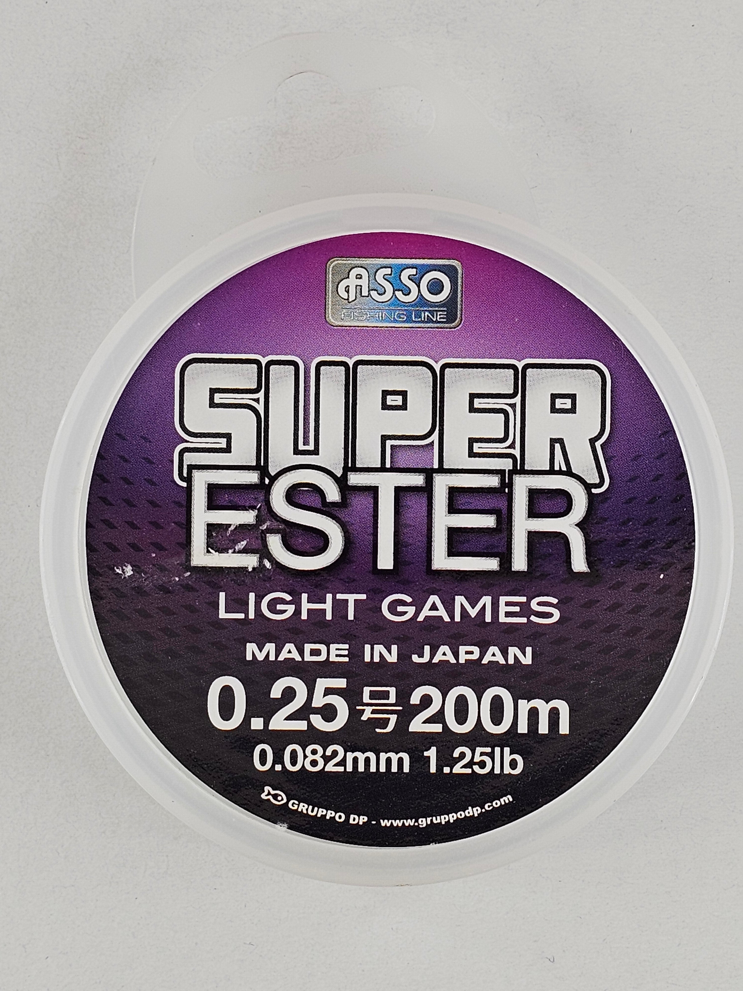 Fir monofilament asso, super ester light games, 200 m - MAGAZINUL TAU DE PESCUIT