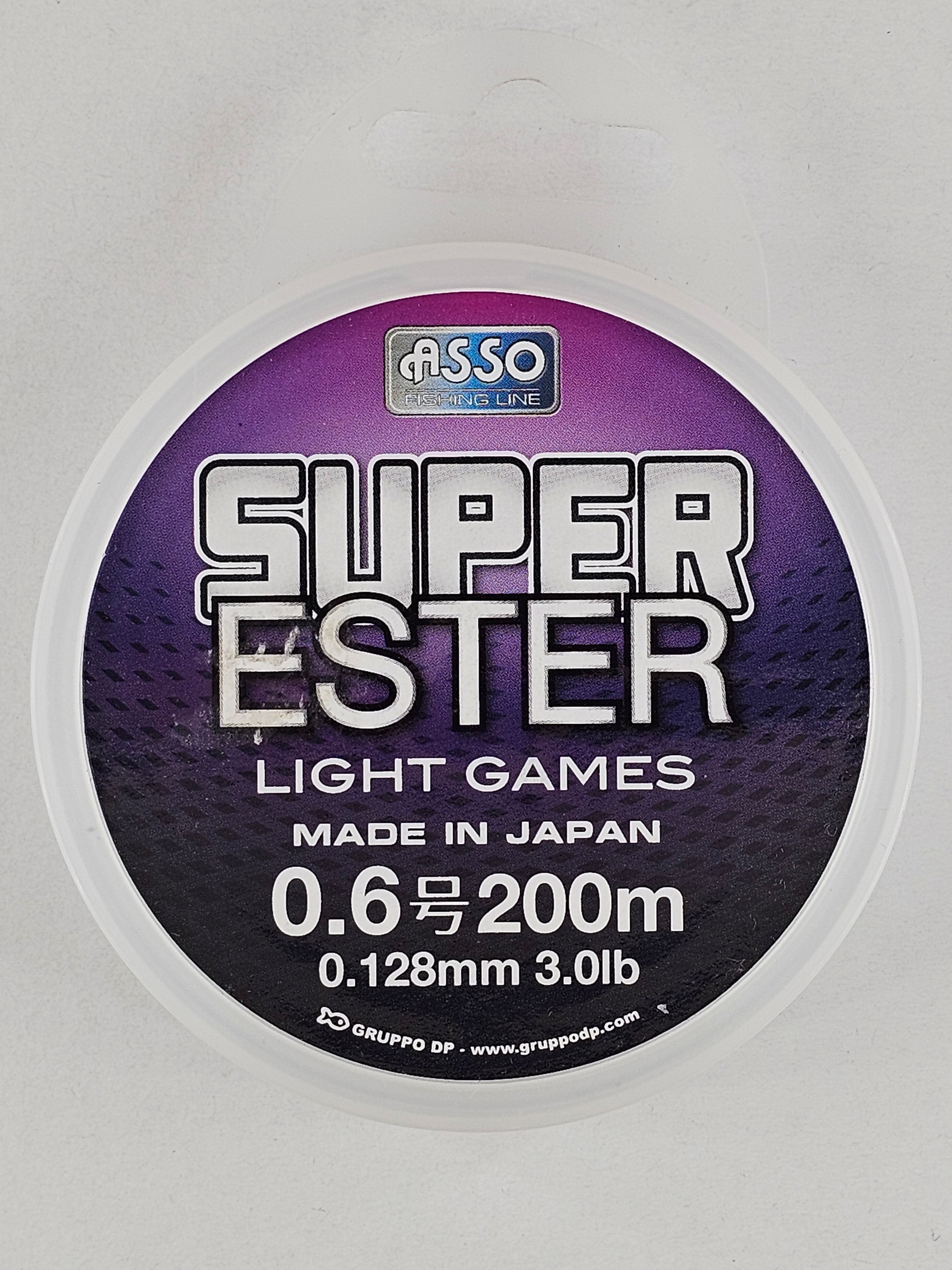 Fir monofilament asso, super ester light games, 200 m - MAGAZINUL TAU DE PESCUIT
