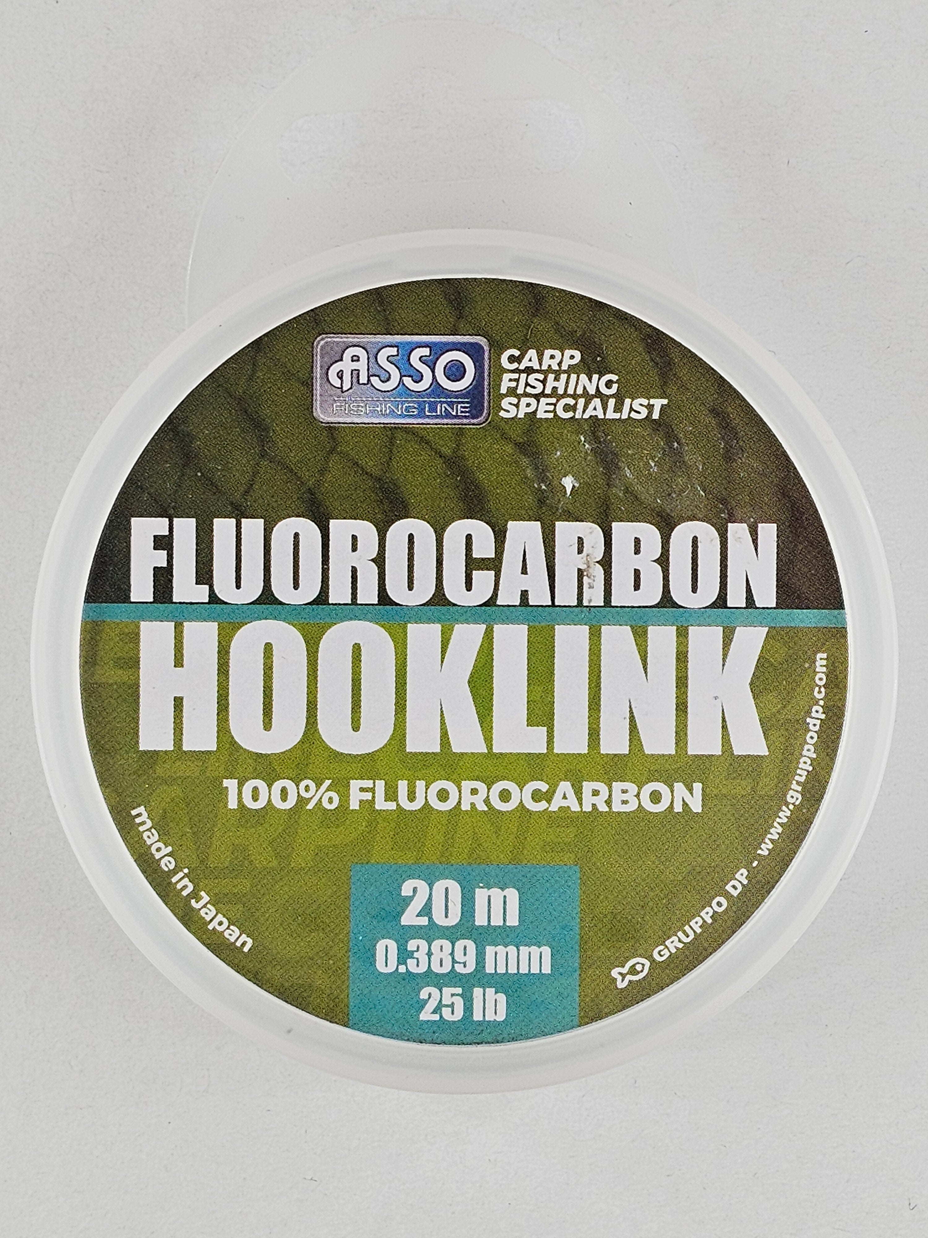 Fir fluorocarbon asso, hooklink 100% fluorocarbon, 20 m - MAGAZINUL TAU DE PESCUIT