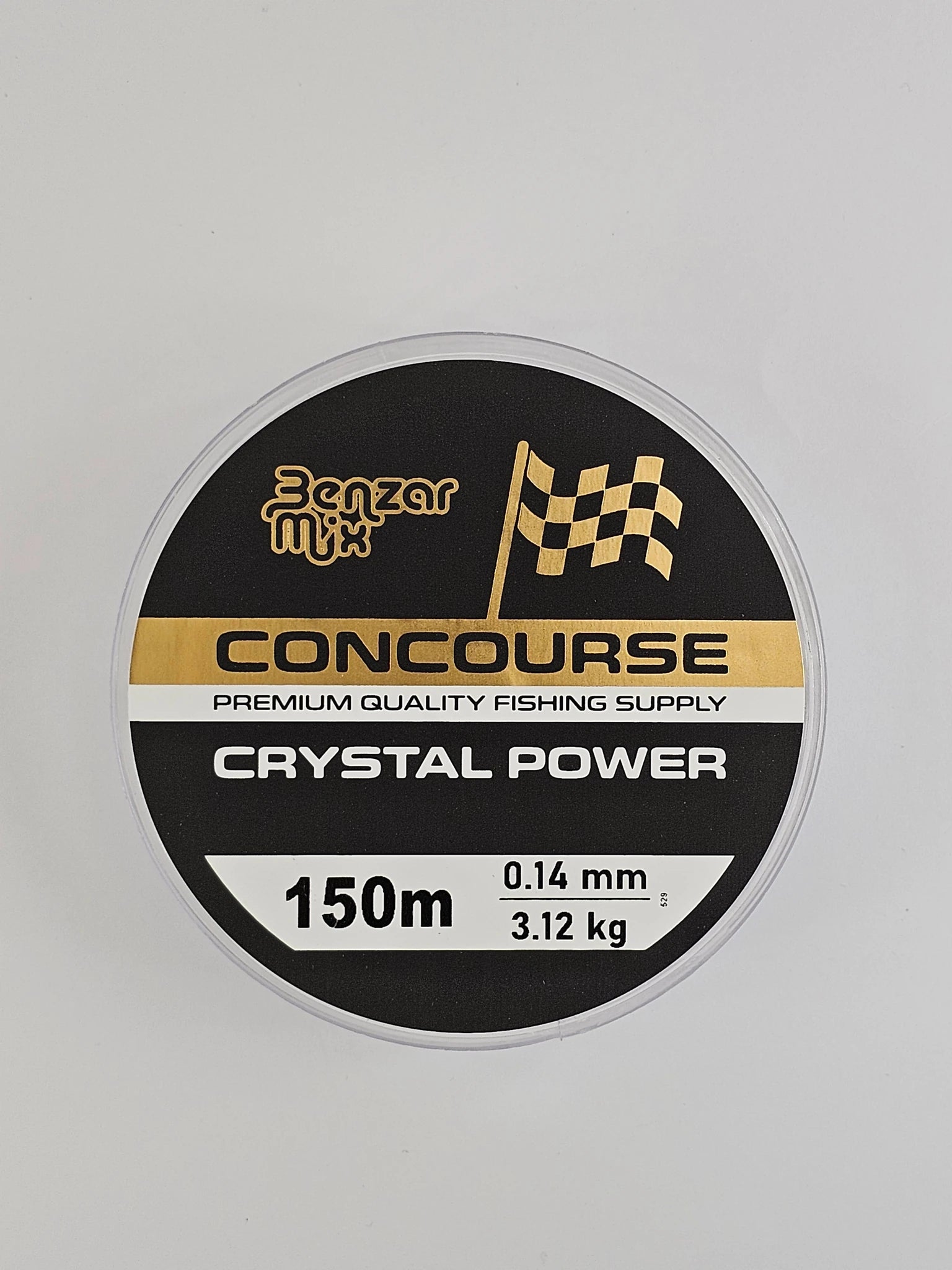 Fir monofilament BENZAR MIX, concourse crystal power, 150 m
