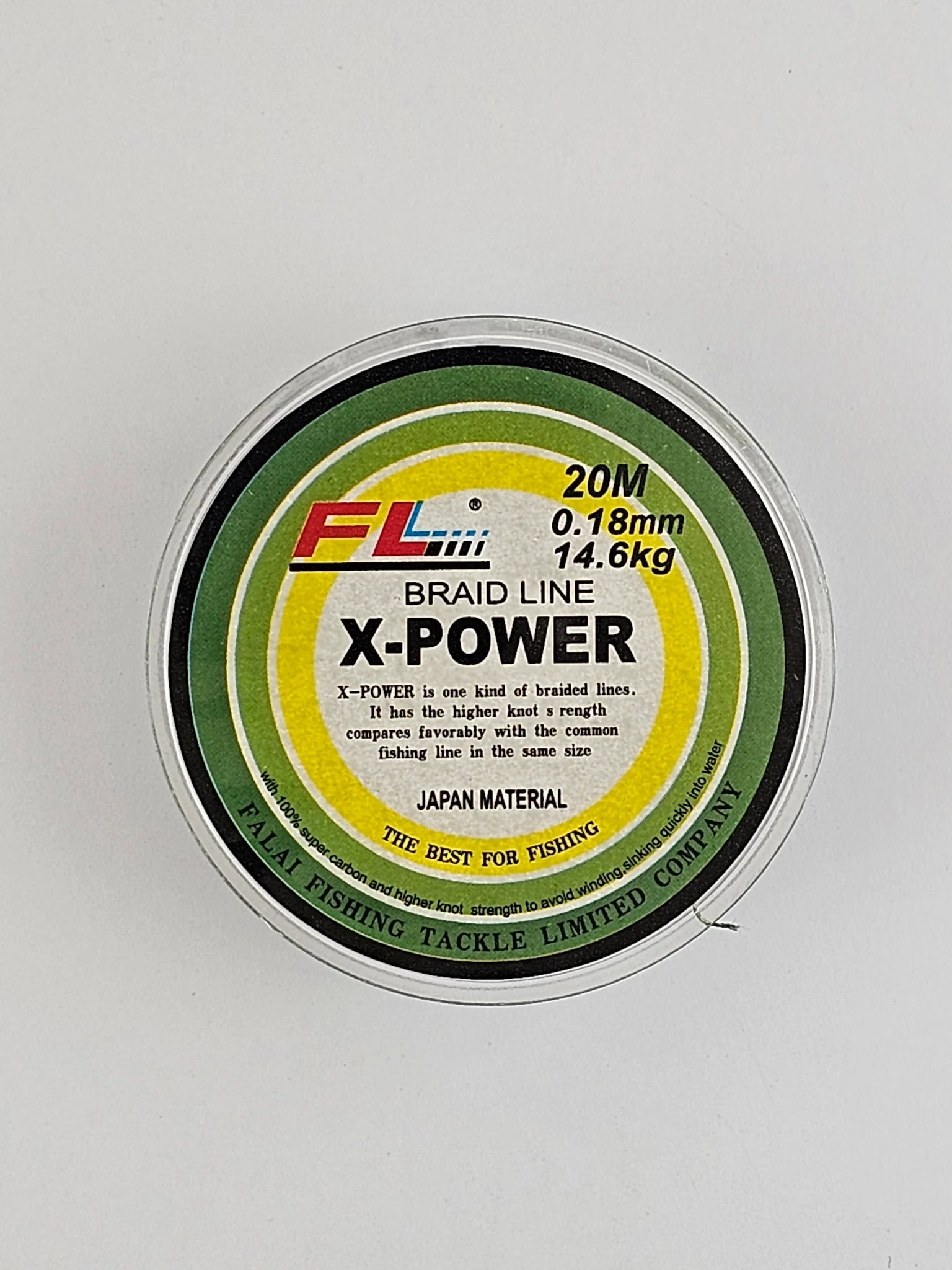 Fir textil FL braid line x-power 20m
