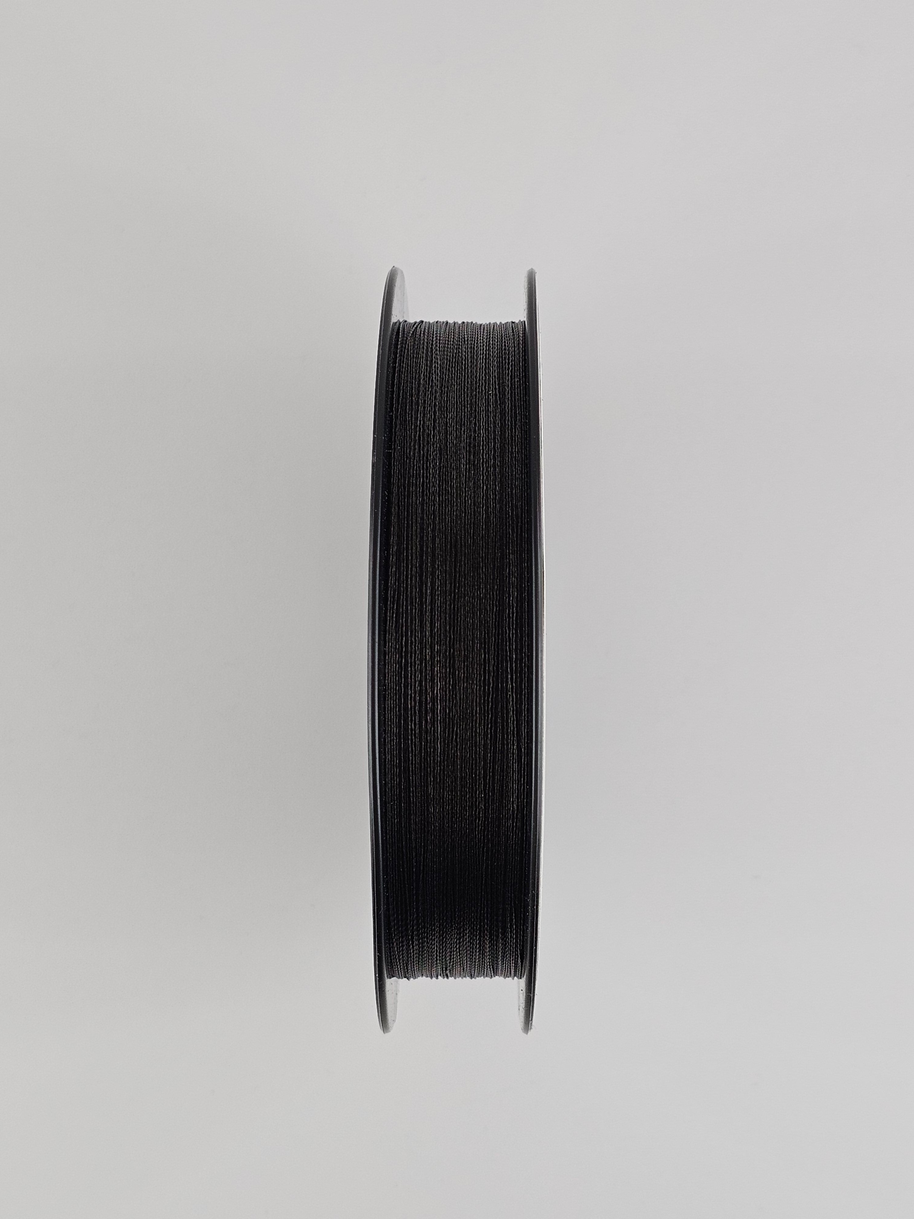 Fir textil energo team, power braid teflon, black, 150 m