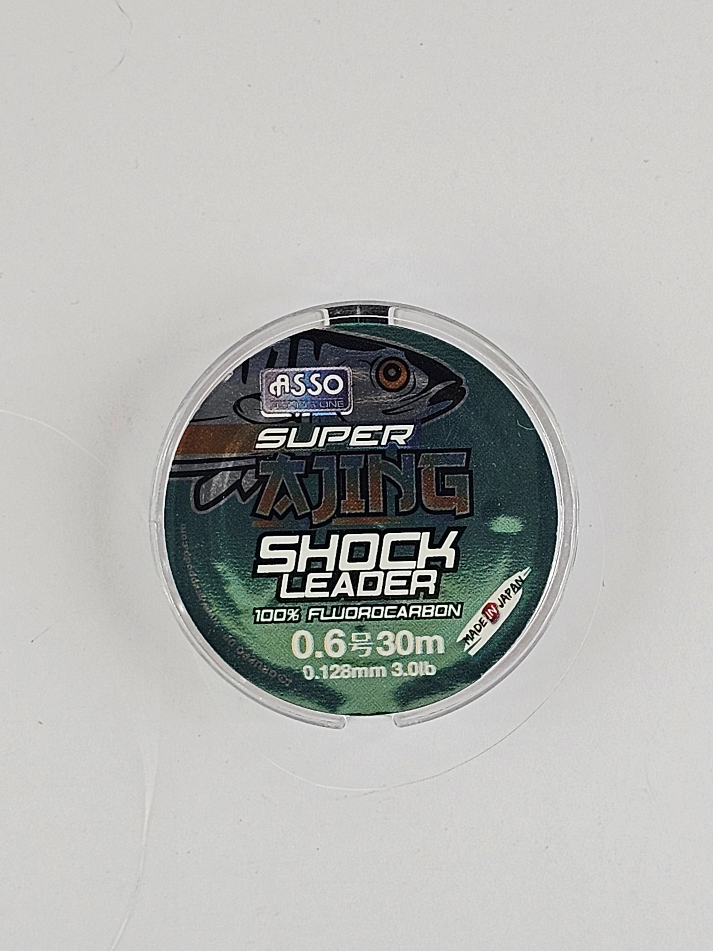 Fir fluorocarbon asso super ajing shock leader 100% fluorocarbon, 30 m